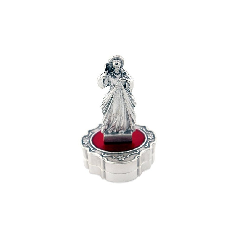 Deluxe Divine Mercy Rosary with Decorative Case