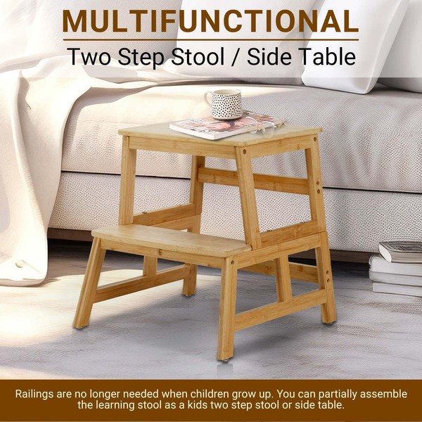 COSYLAND COSYLAND Kids Kitchen Step StoolToddler Standing Tower with CPC
