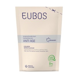 Eubos | Anti Age | Hyaluronic Repair Filler Day | Refill Bag | 50 ml | For Demanding Skin | Skin Compatibility