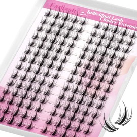 FADLASH FADLASH Lash Clusters DIY Lash Extensions Fairy Eyelash Clusters Manga Cluster Lashes Individual Lashes Thin Band Cluster Eyelash Extensions Volume (D21)