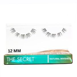Gazelle Luxury The Secret Allure Natural Lash Clusters 12mm Handmade Korean Silk PBT Wispy Eyelash Clusters for Seamless, Lightweight Wear, Comfortable and Long Lasting