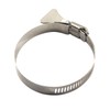65-89mm Thumb Screw Key Adjustable Hose Clamps 304 Stainless Steel
