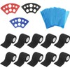 200 Fundas Azules para Bolígrafos de Tatuaje, 10 Cintas de