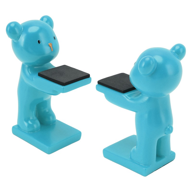 Bear Watch Stand Handcrafted Three Dimensional Modern Style Resin Watch
