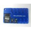 SD Cardholder com Blue micro SD Card Holder Storage Wallet