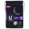 U by Kotex Overnight Briefs (S-M) X 4