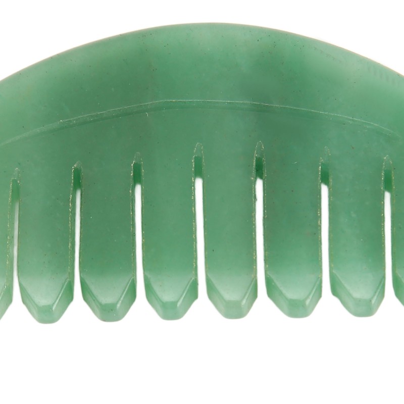 Massage Comb Scalp Care Relax Handheld Portable Jadestone Gua Sha