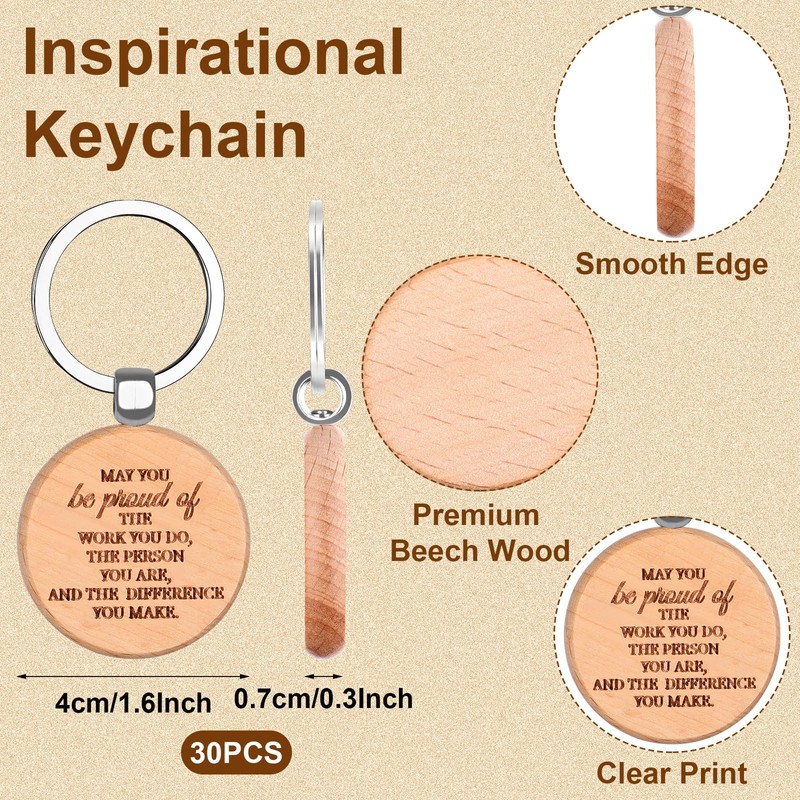 30 Sets Nurse Appreciation Gifts Inspirational Bamboo Nursing Ballpoint Pens