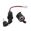 5PCS Motorcycle Ignition Switch with 10PCS Keys Short Wire Engine
