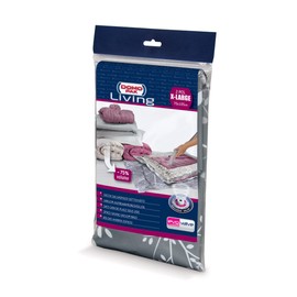 Domopak 913010 Vakuumbeutel 70x105cm 2 Stück in transparent, Polyester, durchsichtig, 70 x 105 x 2 cm, 2