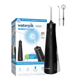 Waterpik WF-21 WF-21 USB Type USB-C Compatible, Cordless (Black, Cordless Enhance)