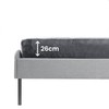 BaSaTex Cashmere Touch Plush Premium Fitted Sheet, Super Soft Fluffy