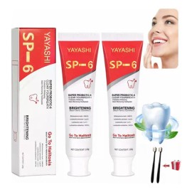 Paquete Dentales Blanqueadoras Probióticas Sp-6 De 2 Pastas