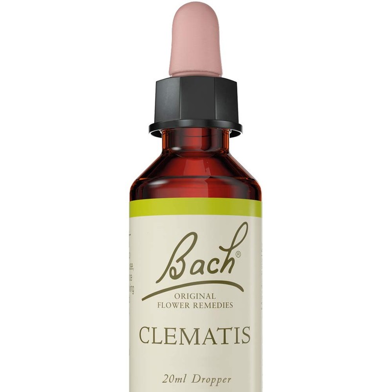 Bach Original Flower Remedies (Clematis) Live The Day, Be Focused,