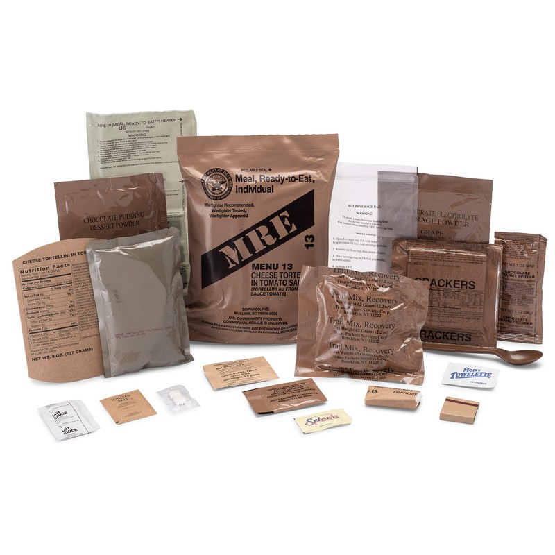 U.S. Meals Ready to Eat (Variety Pack of 12) –