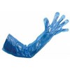 Premier Polythene Gauntlets, Blue, Pack of 50