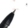TriadRT Retractable Ballpoint Pens, BLACK, Fine Point (0.7mm), Pack of