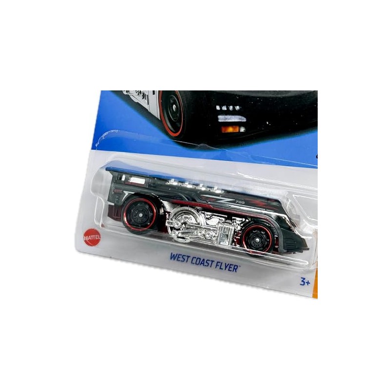 Hot Wheels Let's Race West Coast Flyer (Black) 2024 HW