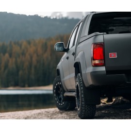 Elektroplate Premium Tennessee TN State Flag All Metal Black Emblem for Cars, Trucks, and All Auto | Universal Fit at 3.82" x 2.5" | Weatherproof