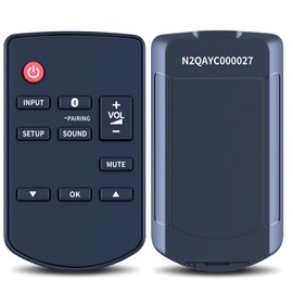 GOUYESHO N2QAYC000098 Replacement Remote Control for Panasonic Home Cinema Audio System, Compatible with SC-HTB580 SC-HTB680 SC-HTB880 SC-HTE180 SC-HTE80