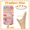 40 Pcs Teacher Bracelets Stretch Stackable Elastic Layering Friendship Bracelet,