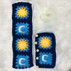 OnEternal - Funda para volante de ganchillo hecha a mano,
