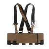 KRYDEX Concealed Carry Low-Vis Ready Chest Rig Elastic Cummerbund Coyote