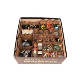 TowerRex Organizer for Mansions of Madness 2nd ed Board Game, Storage Insert, Accessories Upgrade