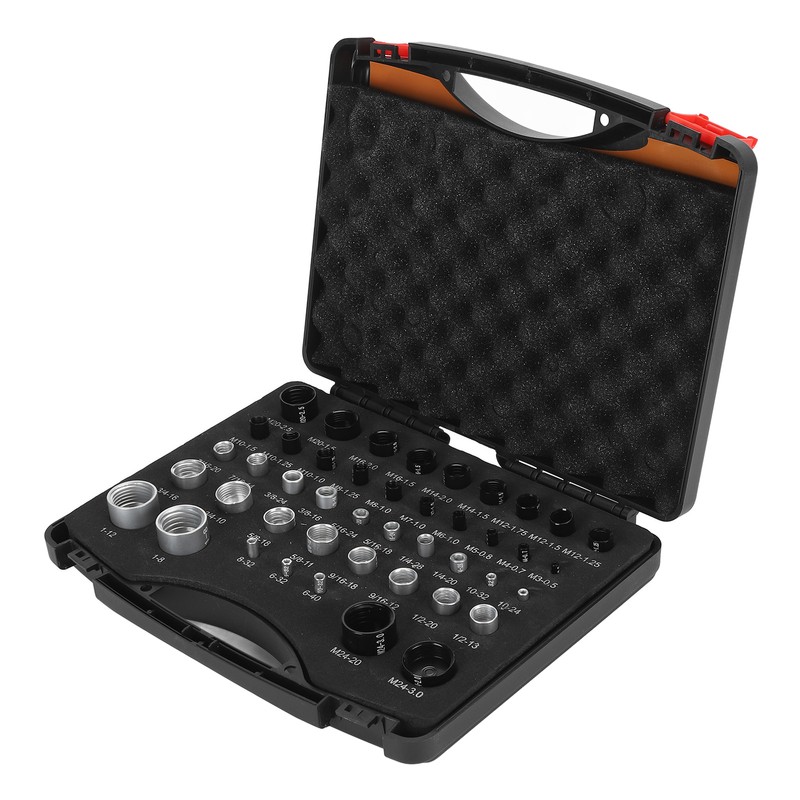 44PCS Nut and Bolt Thread Checker Aluminum Alloy Imperial and