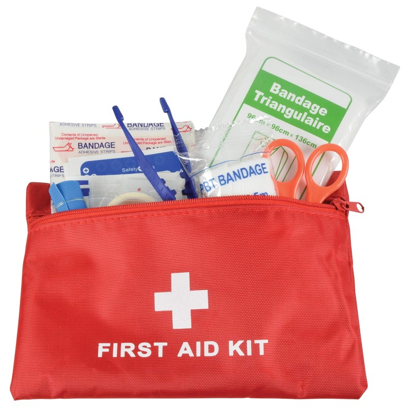 Mercury | Mini First Aid Kit | 40 Piece, red