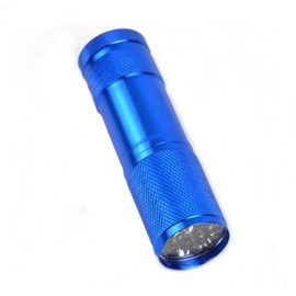 Y Department Store Center 55® LED Black Light 9 Light Dirt Detector UV UV Light Fishing Check Anti-Counterfeit (Blue)