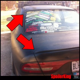 Spoilerking COMBO Spoilers (Fits: Mits. Galant 1994-98) Rear Roof Wing & Trunk Lip 284R/244L