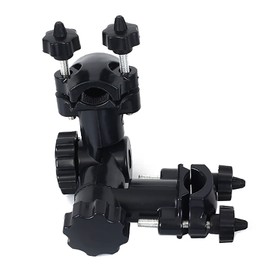 Saki&Masa Fishing Parasol Stand, Fishing Chair Quick Adjust, Parasol Stand, 2-Way, Black