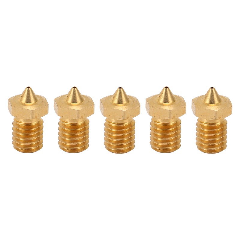5pcs CHT V6 3D Printer Nozzle 3 Hole High Flow