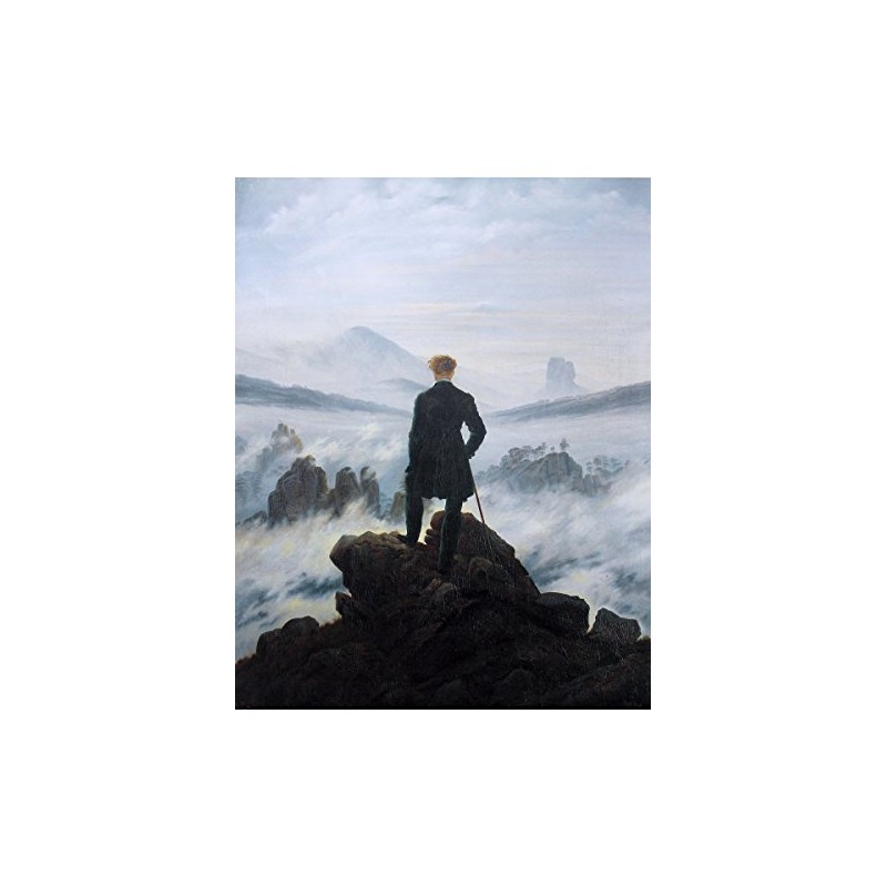 The Wanderer Above The sea of Fog by Caspar David