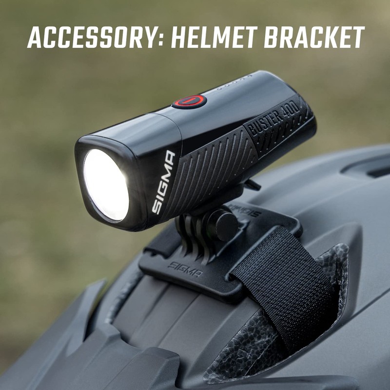 SIGMA BUSTER HEADLIGHT 400 LUMEN FRONT USB 1 LED 5F.#