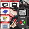 KINGBOLEN Car Battery Tester 6v~24v Truck Battery Test Charging Cranking