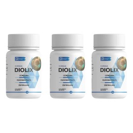 3pack Diolix Curcuma Para La Diabetis 30 Capsulas Sfn 3pack