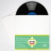 20ct 12-Inch LP Vinyl Record Jackets - 350gsm White Cardboard