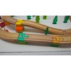 4 Pack Green Train Track Bridge Adapter Compatible with Brio