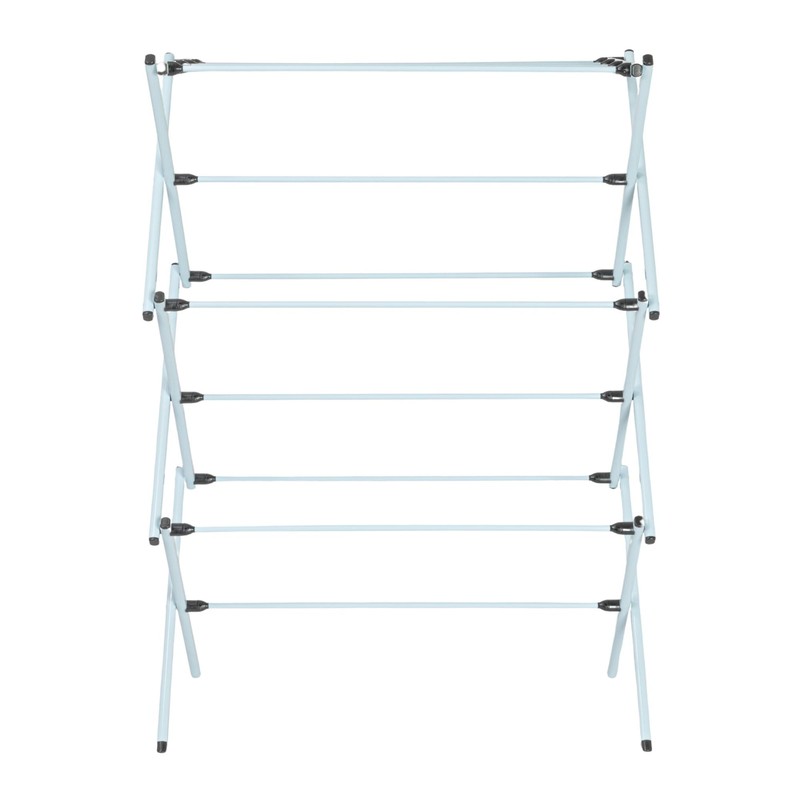 Household Essentials Folding Clothes Drying Rack with Strong Steel Frame