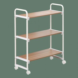 Winmok pattern mobile shelf 3-tier