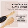 PARSA Beauty Eco Wooden Oval Large Hair Brush - Detangling