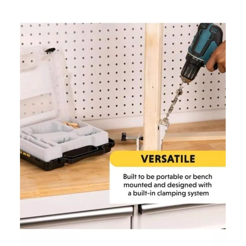 General Tools® EZ Pro Deluxe 76-Piece Pocket Hole Jig Kit