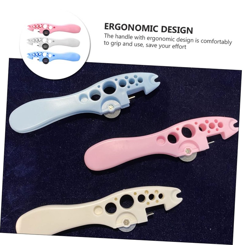 LABRIMP 3pcs Ampule Bottle Opener and Breaker Tool Grinder Wheel