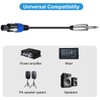 Speakon to 1/4" Speaker Cable, 6.35mm TS Male Plug to