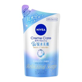Nivea Cream Care Body Wash, W Water Retention, Beautiful Skin, Relaxing Soap Scent, Refill