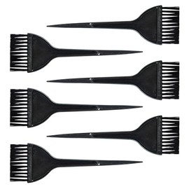 6-Pack Hair Dye Brushes - Reusable Applicator Brushes for Hair Stylists, Salon Use, and Home DIY Dyeing for Men and Women (6 Pack)