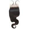 LUXLUXE Lina 4X5" Closure Body Wavy 10" Natural 100% Human