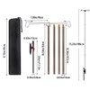 Camping Lantern Stand Collapsible Lamp Pole Camping Light Hanging Poles